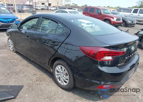 2020 Hyundai Elantra Se from USA, damaged, VIN 5NPD74LF6LH620007